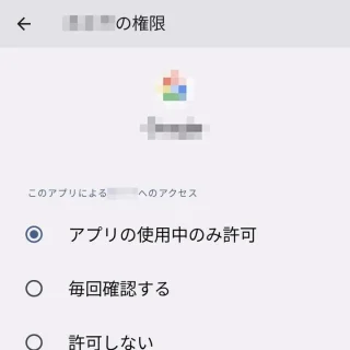 Pixel→設定→アプリ→すべてのアプリ→アプリ情報→アプリの権限→詳細