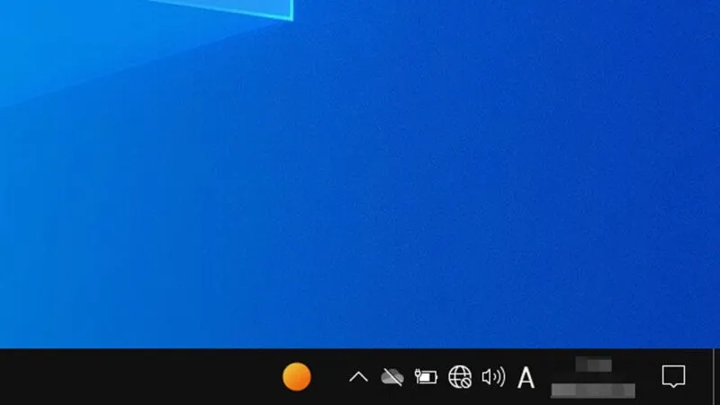 Windows 10→タスクトレイ