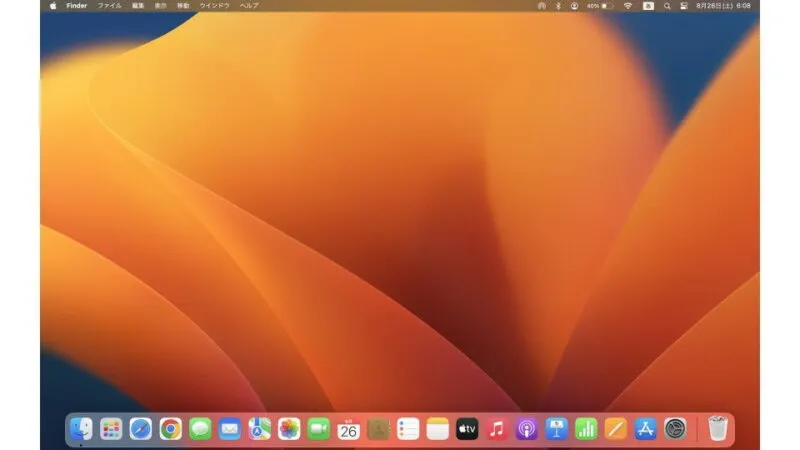 Mac→デスクトップ