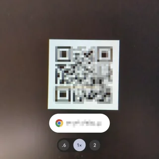 Androidアプリ→カメラ→QR