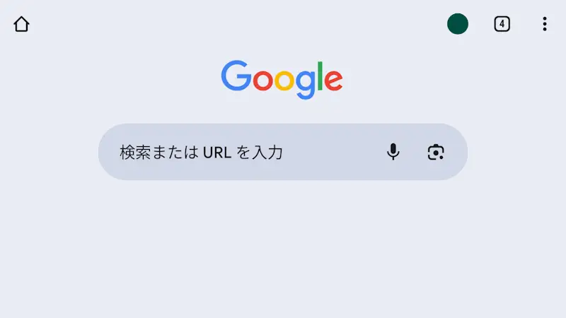 Androidアプリ→Chrome