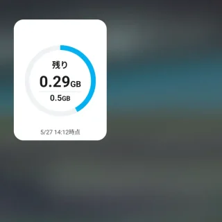 Androidスマートフォン→ホーム画面→ウィジェット→My docomo