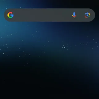 Galaxy→ホーム画面
