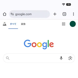 Androidアプリ→Google Chrome→ショートカット
