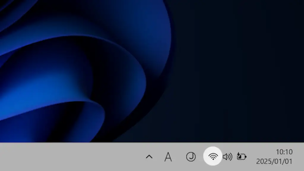 WindowsのWi-Fiで電波強度の数値を調べる方法