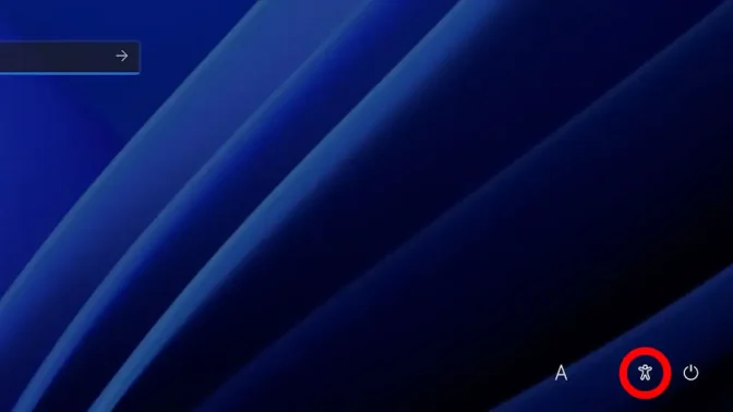 Windows 11→ロック画面→サインイン画面