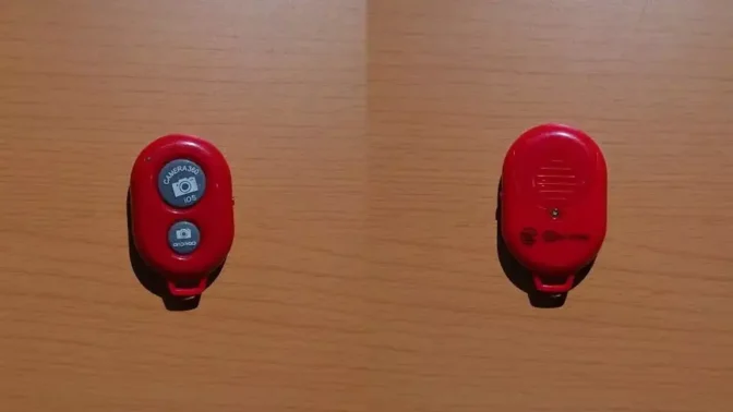 ダイソー→Bluetoothリモートシャッター→AB Shutter3