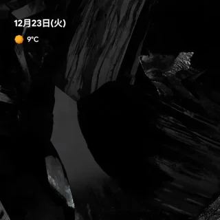 Google Pixel→Pixel Launcher→スナップショット→天気情報→日本語＆摂氏