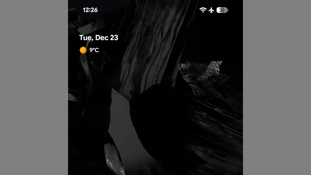 Google Pixelのホーム画面に表示される天気の「℉」と「℃」を切り替える方法