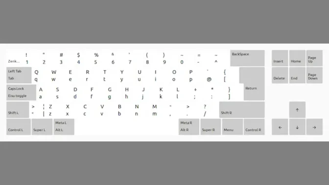 イラスト→キーボード