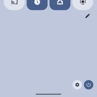Androidスマートフォン→クイック設定ツール