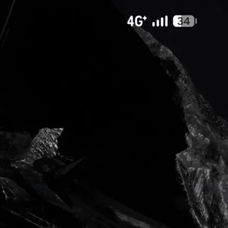 Androidスマートフォン→ステータスバー→モバイル→4G