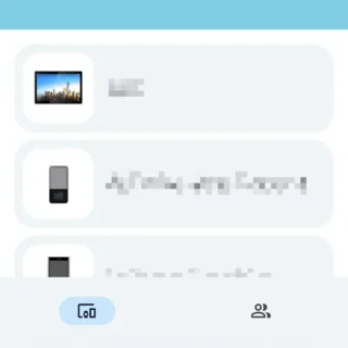 Web→Find Hub→デバイス一覧