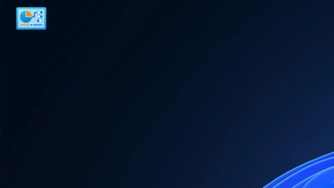 Windows 11→デスクトップ→GodMode