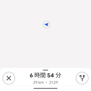 Androidアプリ→Googleマップ→ナビ
