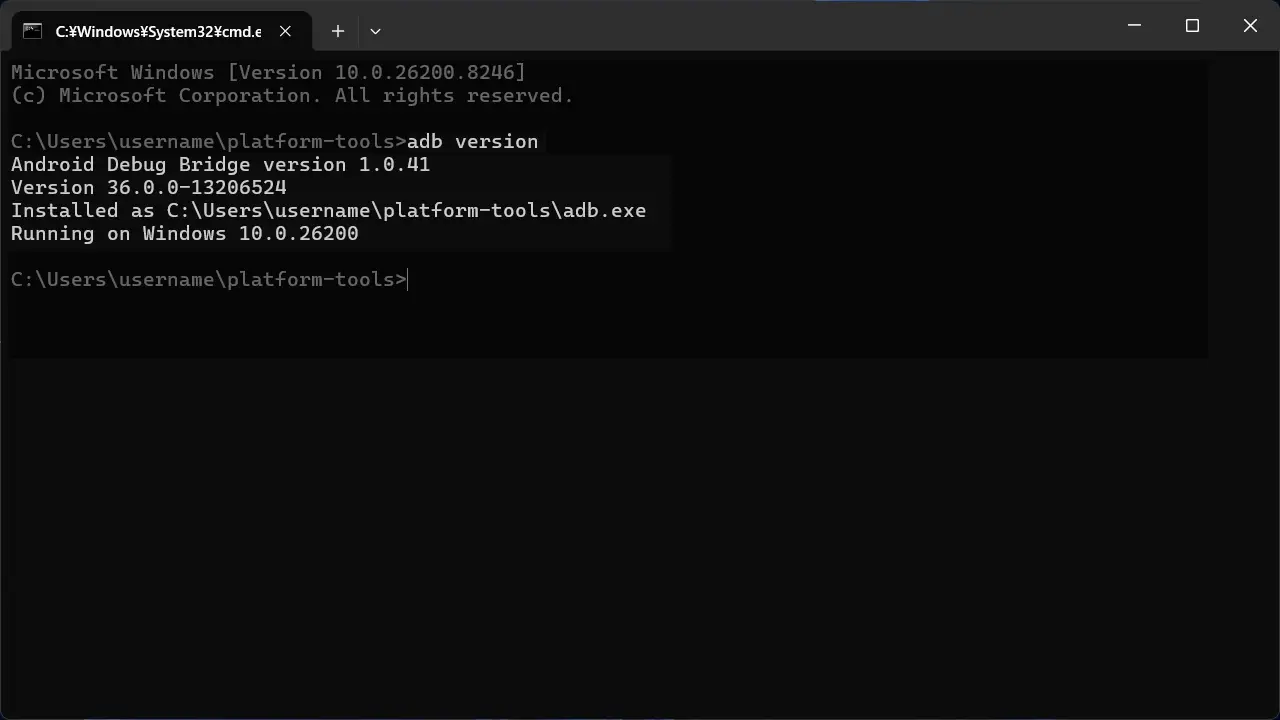 AndroidスマホにADBコマンドを使う方法