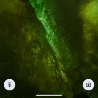 Androidスマートフォン→ロック画面→ショートカット