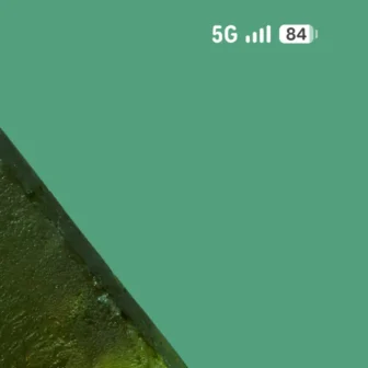 Androidスマートフォン→ステータスバー→5G