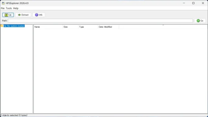 Windows 11→HFSExplorer