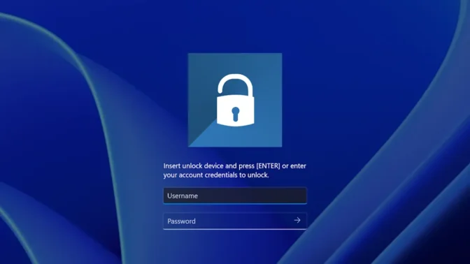 Windows 11→keylock→サインイン画面