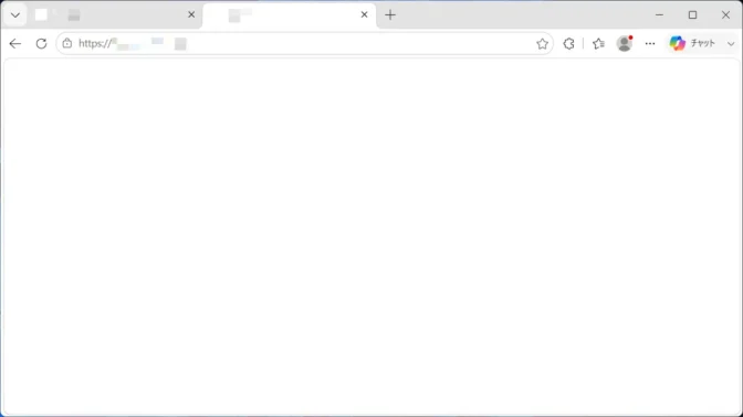 Windows 11→Microsoft Edge→タブの移動