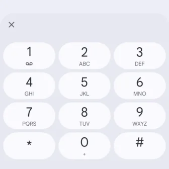 Androidアプリ→Googleの電話アプリ→通話中→キーパッド