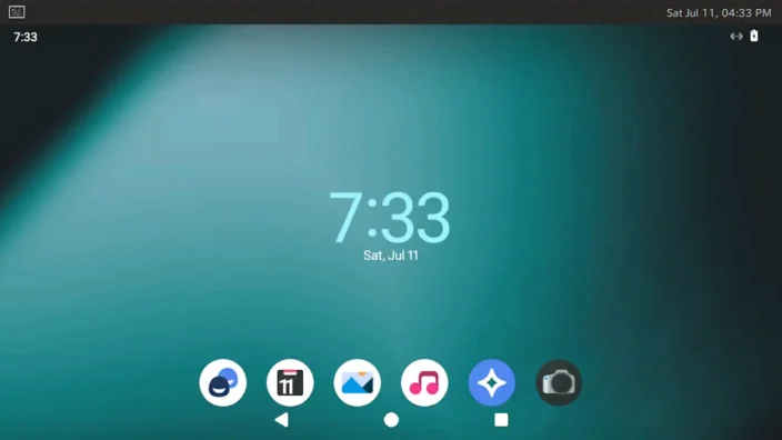 Linux Mint→Weston→Waydroid