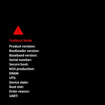 Androidスマートフォン→Fastboot Mode