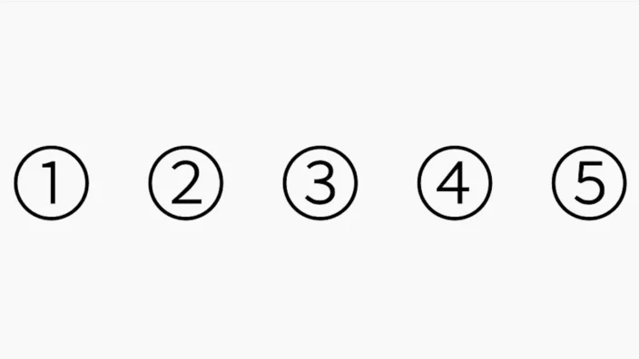 囲み数字