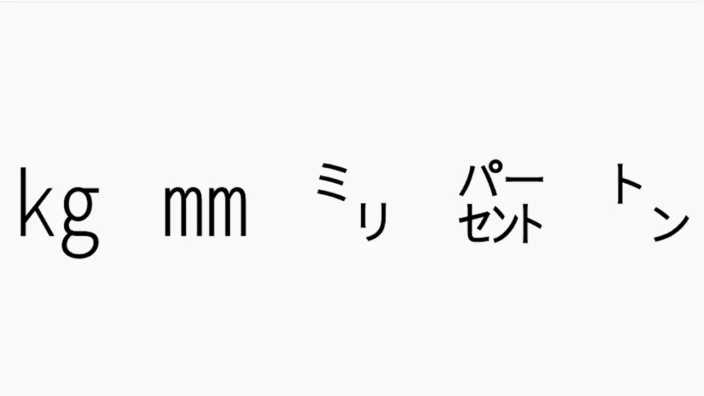 単位記号