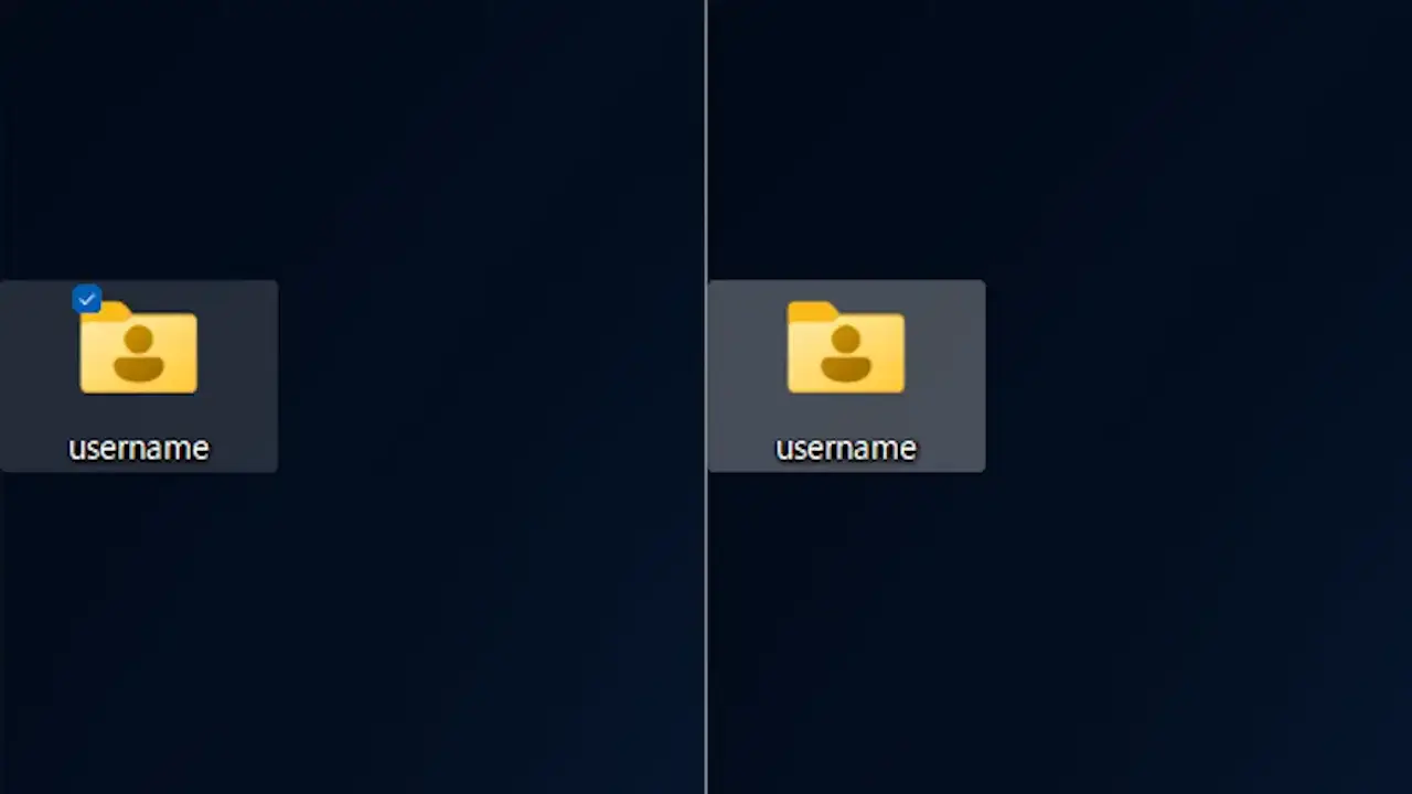Windows 11でアイコンの左上にあるチェックボックスを消す方法