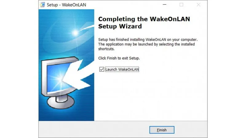 Windows 10→インストール→Aquila WakeOnLAN